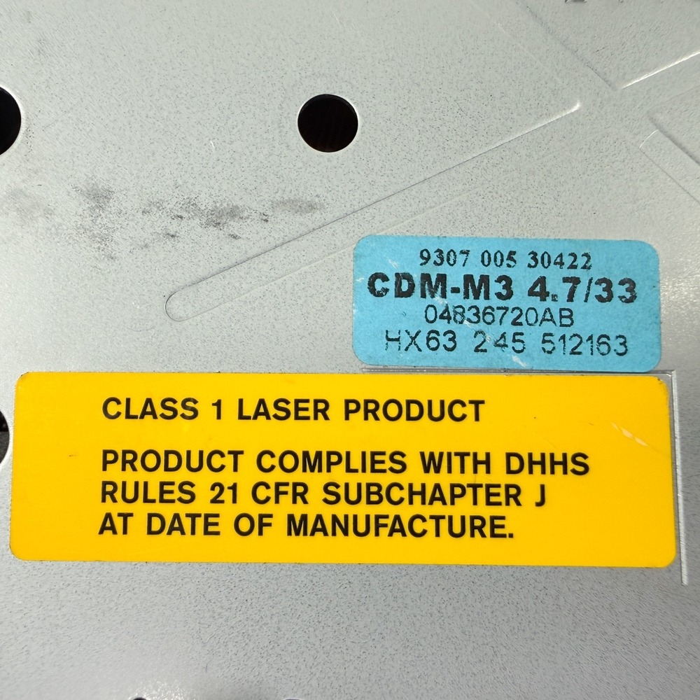 2002-2007 OEM Chrysler Dodge Jeep RAM CD Player Radio Part P05064354AI RBK - Picture 11 of 11